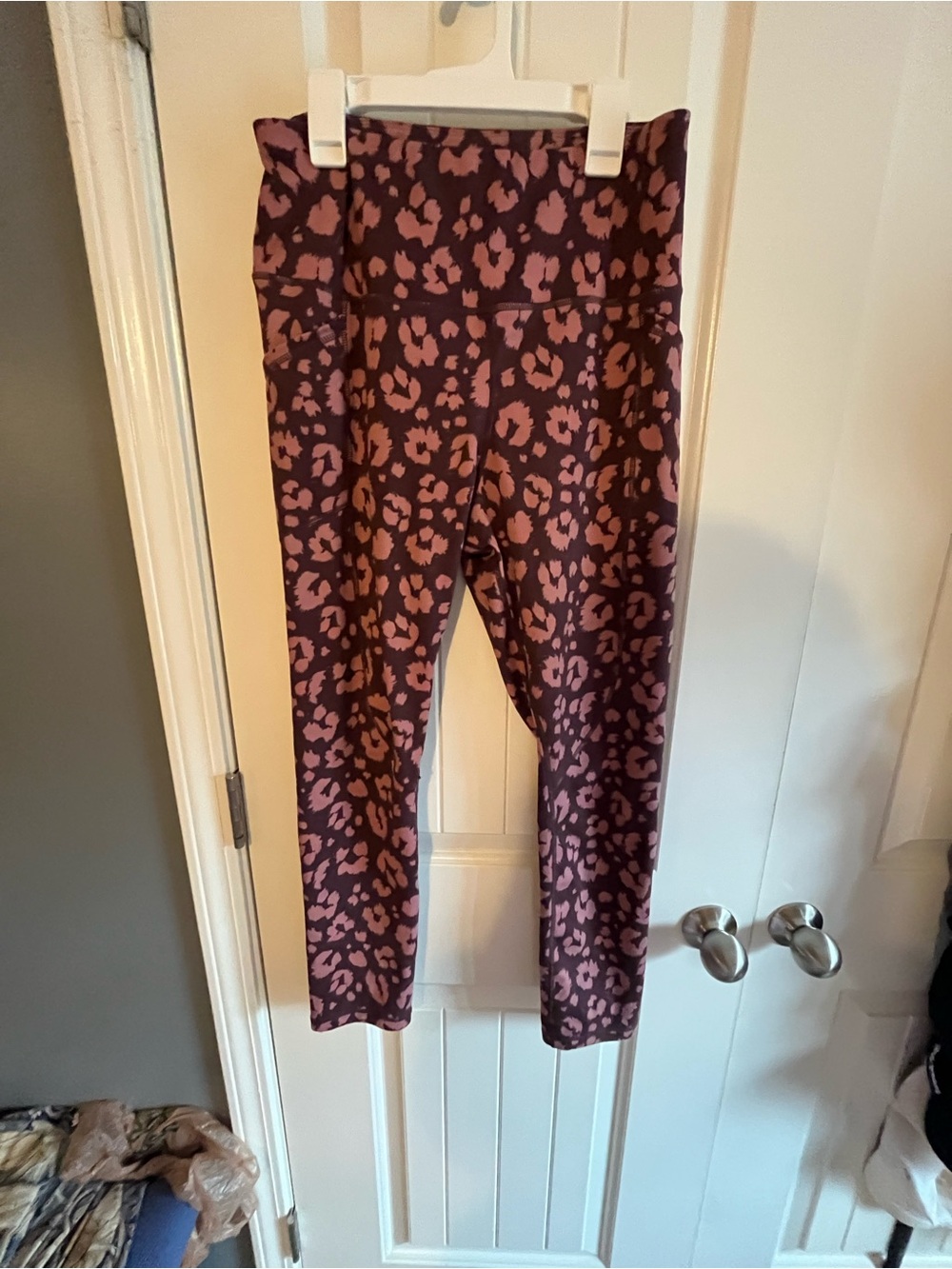 Rae Dunn Hi Leopard Print High-Rise Leggings
